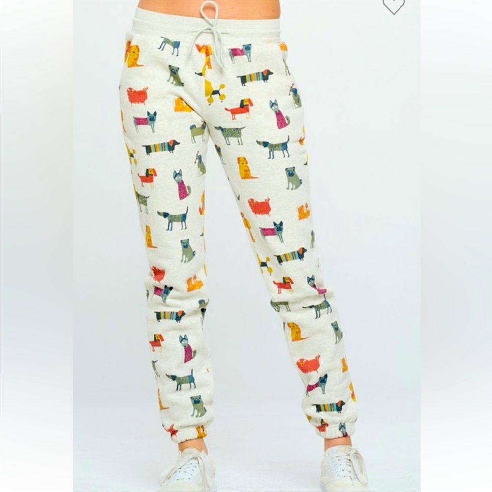 NWT SM Wardrobe Cartoon Dogs Lounge Pants